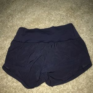 Navy blue lululemon shorts!!